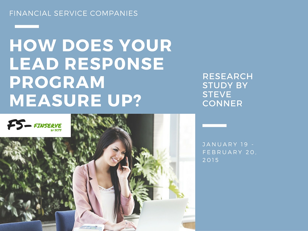 Free Lead Response Report - FinServe