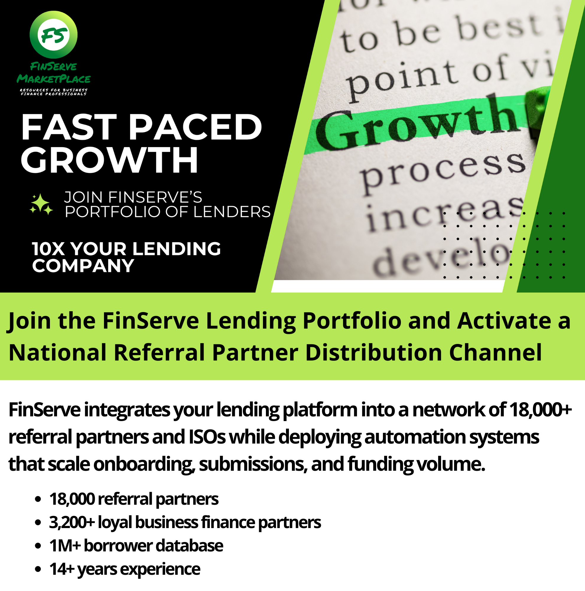 FinServe Portfolio Lenders